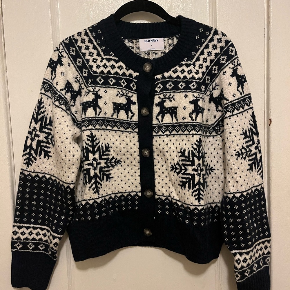 Old Navy Womens Holiday Sweater Size Small Knitwear